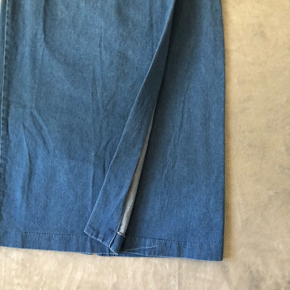 Vintage Scott Taylor Denim Pencil Skirt Size 8 Feminine Retro Western Country - Picture 6 of 15